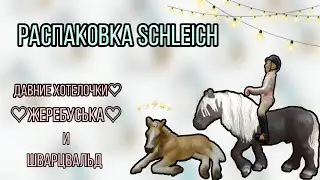 Распаковка посылки с лошадьми Schleich/Новые модельки