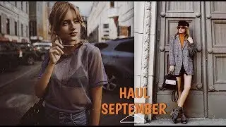 Модные покупки месяца♡+КОНКУРС(закрыт!) Сентябрь| HAUL! asos, familia, zara,hm