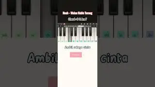 walau habis terang #shortfeed #belajarpiano #pianotutorial