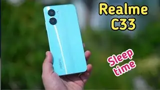 How To Change Screen Lock Time Setting In Realme C33, Realme C33,Sleep Time Setting