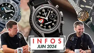 #INFOS - Retour sur l'actualité horlogère du mois de juin 2024 !