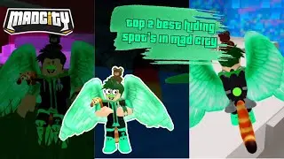 *BEST* TOP 2 BEST HIDING SPOTS IN MAD CITY!