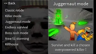 Roblox | SAKTK | Playing juggernaut mode, 1v1 and project lazarus