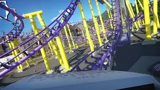 My Planet Coaster park Artym the double loop Coaster