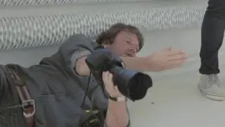 Jak se fotil plakát pro nový film Jana Svěráka Po strništi bos