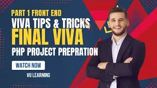 CS619 PHP Project COMPLETE Guide | Final Year Project Viva Tips & Tricks | Avoid Common Mistakes