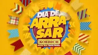 É o Dia de Arrasar Koerich! Compre agora e pague só em setembro! 🔥
