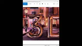 Chrome 3d Text Photoshop / Adobe Photoshop