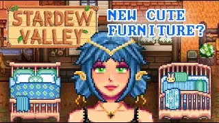 NEW cute furniture in STARDEW VALLEY?