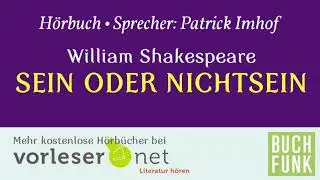 William Shakespeare - Sein oder nicht sein (Hamlet)