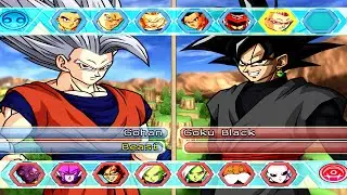 Dragon Ball Z Budokai Tenkaichi 4 - Showcase All Characters Everthing!! [ 4K New Texture ]