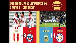 DÍA 2 - CONMEBOL PREOLÍMPICO 2024 | GRUPO B - JORNADA 1