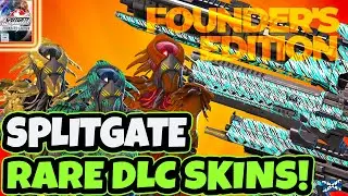 Splitgate: Founders Edition DLC! *RARE* Characters & Weapon Skins! (Splitgate 2021)