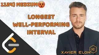 LeetCode 1124 | Longest Well Performing Interval | Algorithm Explained (Java + Whiteboard)