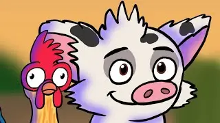 Pua & Heihei (Speedpaint)