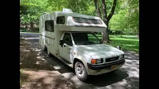 1992 4WD Diesel Camper - Japanese Isuzu Rodeo