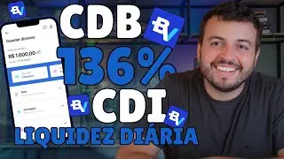 VOTORANTIM NOVO CDB 136% CDI!! QUANTO RENDE? VALE A PENA? COMO INVESTIR NO CDB BANCO BV 136% CDI?