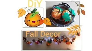 DIY Yarn Pumpkin : Easy Pumpkin Craft| How to make cute Pumpkin Fall Decor