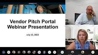 Vendor Pitch Portal Informational Webinar