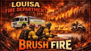 Louisa Fire Department 3.31.26 - Brush Fire 
