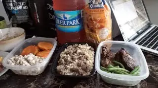 MOTIVATION BODYBUILDING MEAL PREP + LEG DAY FOOTAGE + ALPHALETE ATHLETICS (Xavier Thompson)