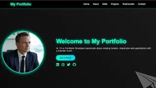 Build a Responsive Portfolio Website - Step by Step Tutorial