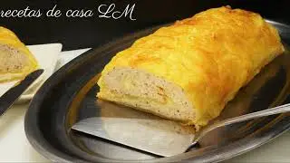 La RECETA FÁCIL Y RÁPIDA de ROLLO DE PATATA Y CARNE que Revoluciona