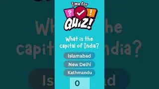 Can You Name the Capital of India?  #quiz #brainteaser #trivia #city #capital #india #delhi