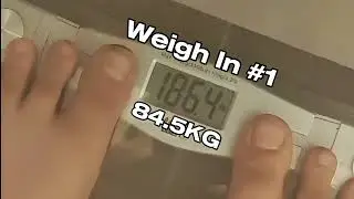 1st Weigh In + Belly Play
