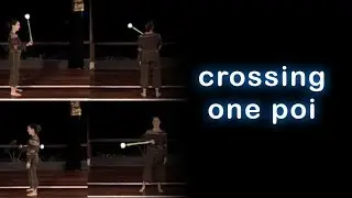 Beginner Poi Dancing Lesson: Crossing and Turning with One Poi