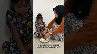Jahatnya ibu tiri 😢😭