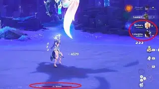 Who REVIVES you first, Columbina or C6 Barbara? (Genshin Impact PS5)