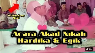 LOMBOK Acara Akad Nikah Hardika & Egik