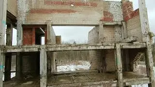 Drone training in an abandoned hotel (ACRO)