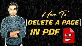 How to Delete a Page in PDF | How to Remove One Page from PDF | How to Delete PDF Pages Online