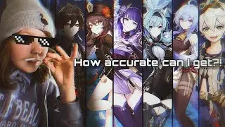 Testing my range with GENSHIN CHARACTERS?!