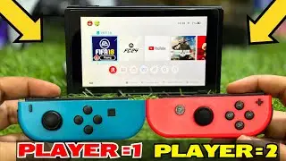 How to Play 2 PLAYERS Co-Op Games On Nintendo Switch with Joy-Con 2024