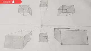 How to draw in One point perspective | Beginner's Lesson 1