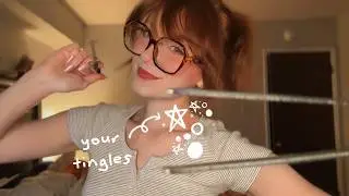 asmr tingle surgery- implanting your tingles! 🧠✨ layered sounds, plucking , invisible triggers