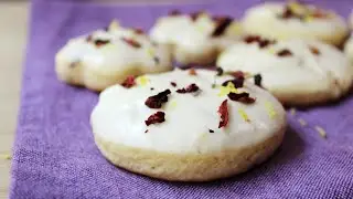 Rose Petal Tea Cookies Recipe | The Sweetest Journey