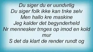 Thomas Helmig - KГѓЖ’Г‚В¦re Maskine Lyrics