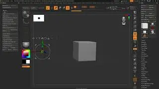 【ZBrush 2024】【memo】Center Mesh to World