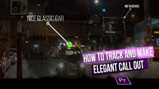 how to track and make Elegant Callout Title -Premiere pro