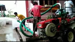 Water Pump Testing on VST Power Tiller