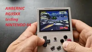 Anbernic rg35xx testing N64 games  , Nintendo 64 on Koriki system