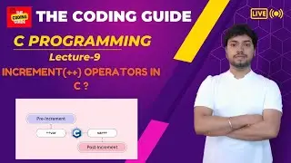 Increment Operators In C | Pre & Post Increment | BCA | B-Tech | C Language Tutorials