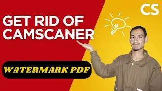 How to Get Rid of CamScanner Watermark from PDF - Here's How You Can Do It - 2025