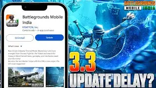 🤔BGMI 3.3 UPDATE DELAY AGAIN? || OFFICIAL RELEASE DATE || A8 ROYAL PASS COMPLETE LEAKS.