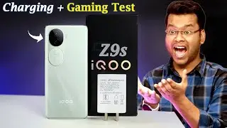 iQOO Z9s 5G First Impression, Charging Test, Gaming Test, Heating Test | iQOO Z9s BGMI Test,Charging
