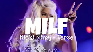 Nicki Minaj - MILF [Verse - Lyrics]